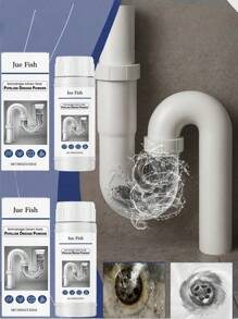 管道疏通剂强力溶解厨房油污污水粉卫生间地漏堵塞除臭神器