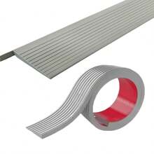 1pc 90cm/35.43in Adjustable And Cuttable Threshold Ramp For Doorway, Electric Wheelchair Ramp, Durable Ramp, Self-Adhesive Anti-Slip Stair Strips, Suitable For Doorway, Curb, Sweeper, Electric Scooter, Bathroom