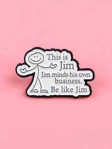 1PC Funny Humor Sarcastic "This Is" Lapel Pins For Backpacks Brooches For Women Quotes Enamel Pin Fashion Jewelry Accessories Gift - Brooch - View 4