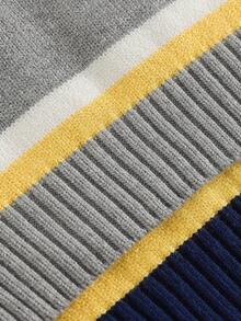 两件装男童无袖撞色针织毛衣上衣，学院风秋季款 - 彩色 - 查看 6