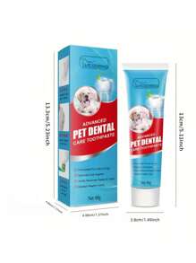 Pet Toothpaste, Fresh Breath, Tartar Removal, Oral Care Toothpaste For Dogs & Cats - Multicolor - View 3