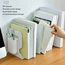 可调节防滑桌面书架，适合存放厚重书籍，可扩展书籍存储，重型书柜，适合办公室、家庭和学校使用