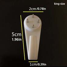 100 Stücke unsichtbare Nagel Wandhaken ohne Spuren, Bilderrahmen Hänger, Fotorahmen Aufhänger zum Aufhängen von Foto Rahmen, Dekoration, Kunstwerk