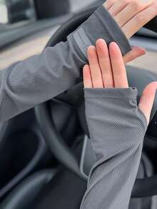 3 Piecessummer Sun Protection Set, Ice Silk Breathable Neck Protection Sun Mask, Scarf Hat And Veil Three In One Riding Headwear, Breathable Sun Protection Ice Sleeves, Suitable For Cycling, Skiing And Fishing - Multicolor - View 3