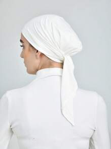 1 件速效头巾经典纯色三角形头巾，吸湿排汗透气，可多次佩戴，多功能边缘三角形头巾，柔软舒适的莫代尔面料，适合日常佩戴、瑜伽、运动