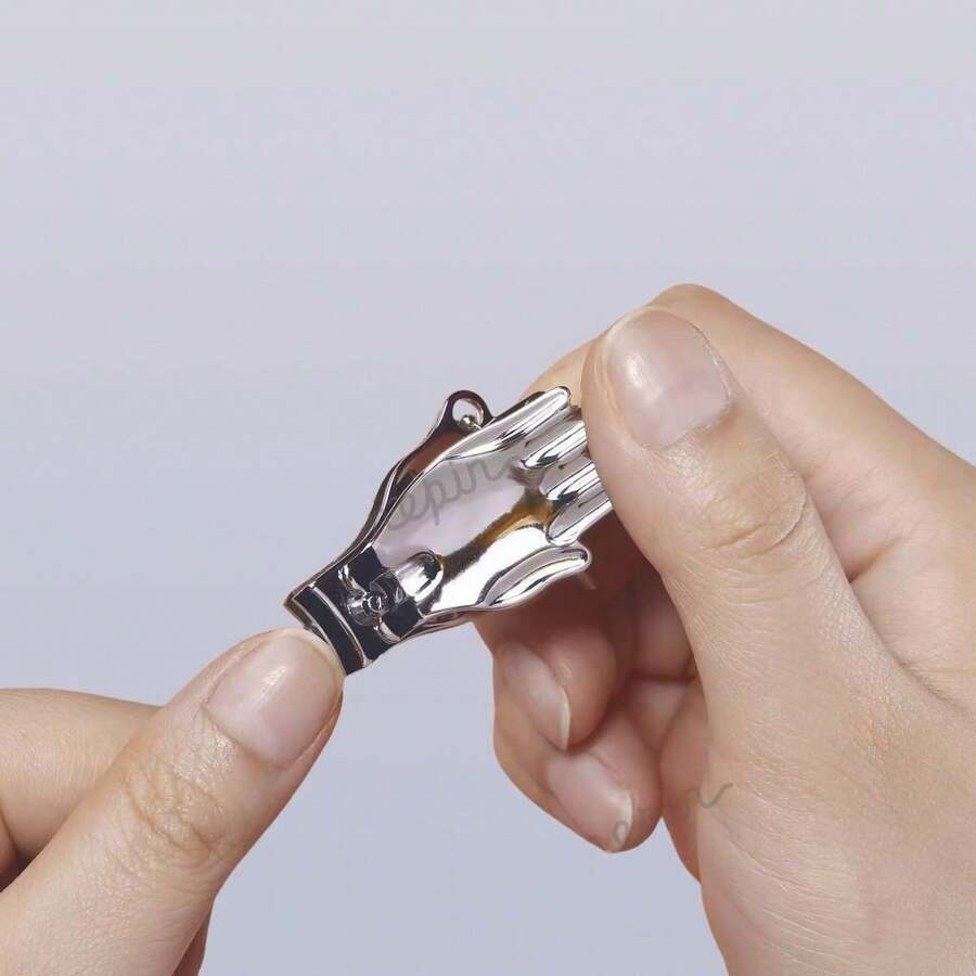 مقص أظافر إبداعي ومضحك 2 في 1 للأصابع والأظافر، قاطع أظافر من الصلب الكربوني عالي الجودة، مقص أظافر لاستخدام البالغين في المنزل