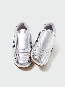 MASKERT Damen Freizeitschuhe, Damen Brotschuhe, Damen Moralschulung Schuhe, atmungsaktive weiße Lässig Schuhe, Lederoberfläche, Gummisohle, bequem und lässig