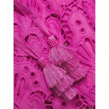 FARM Rio Seas Eyelet Lace Shorts - 粉色 - 查看 6