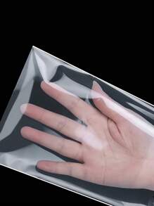 1000pcs/100pcs/200pcs Self-Adhesive Resealable OPP Bags, Transparent Resealable Plastic Bags, Bulk Sealed Plastic Bags For Packaging Small Gifts, Party Favors And Toys - Clear - View 10