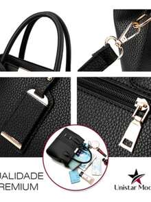 Small Adjustable Side Crossbody Chest Bag - Rose Red - View 7