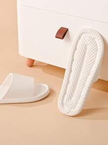 1 Pair Of New Summer Couple Slippers, Non-Slip Slippers, Suitable For Indoor, Outdoor, Shower And Family Use In All Seasons, White And Pink Are Optional Gifts For Mothers,House Slippers Women,Sandals For Women,Bedroom Slippers,Shower Shoes,White Sandals,Black Sandals,Yellow Sandals