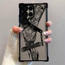 Comic Pirate Arm Phone Case For Samsung S25 S24 S23 S22 S21 FE Ultra Plus 4G 5G Shockproof Transparent Soft Back Cover - 混合色 - 查看 2