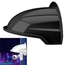 Security Camera Sun Rain Shade Cover Shield CCTV Home Dome Cam Protection Cover - White - View 4