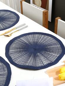 1/4pcs, Simple And Fashionable Placemats, Creative Model Table Mats, Bohemian Style Western Dinner Mats, Vase Mats, Suitable For All Occasions. - Multicolor - View 3