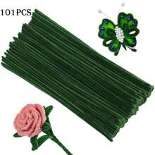 100/200pcs Golden Yellow Orange Pipe Cleaner + 1pc Step-By-Step Video, Golden Orange Pipe Cleaner For Craft Foldable Chenille Rod Pipe Cleaner, Orange Chenille Stems, Valentine's Day, Ramadan Christmas Craft Pipe Cleaner For DIY Craft And Cleaning, Chenille Stems, Home Handmade Decorations, Flexible And Durable DIY Art And Creative Handicraft Project Decoration, Can Be Used As Graduation - Multicolor - View 19