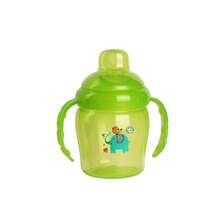 89ml Tazza di transizione con manici, adatta per bambini da 6-12 mesi e 1-3 anni, unisex, tazza per succhi, motivo a cartoni animati, multicolore - Multicolore - Visualizzare 6