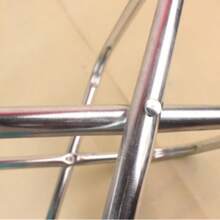 Klapphocker - Kleiner Hocker/Tragbarer Outdoor Klappstuhl/Kleiner Hocker für Zuhause/Angelhocker/Leichte Aufbewahrung (Zufällige Farbe) - Zufällige Farbe - Übersicht 5