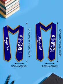 1pc Custom Graduation - Personalize Your Graduation Day! | Single Graduate, Entire Outfit, Name Or Background On | Teacher Appreciation, Graduation Decorations, Customized Text And Photo , High School & College Grad Academic Dress | Graduation Gift & Celebration Essential | Perfect Gift For Classmates, Friends, Family, And Graduates