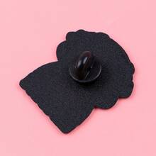 可爱“恐怖持续，但我也持续”珐琅别针胸针松针翻领别针徽章背包服装配饰珠宝礼品 - NR12254 - 查看 5