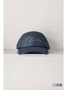 1pc Letter Embroidered Quick-Dry Flat Brim Baseball Cap, Water-Resistant Flat Brim Letter Embroidered Ins Baseball Hat For Men And Women, Sun Protection Skater Hippie Chicks Style - Baseball Cap - View 22