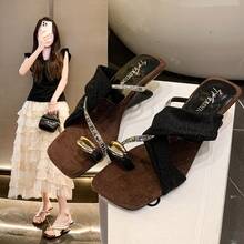 Women Flat Sandals - 銀色 - 查看 3