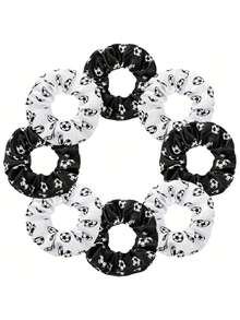 6/2/1 pièce Chouchous de football, Élastiques à cheveux thème football pour femmes, Bandeau élastique imprimé football, Cadeau de fête, Encourager pour les dames Chouchou de football, Chouchou en satin de football imprimé football, Bandeau en soie imprimé football, Élastique à queue de cheval de football, Retenteur de queue de cheval de football pour femmes