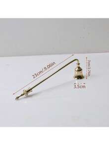 1 szt. Gaśnica do świec, świeca, gasidło, złota świeca, czarna gaśnica do świec, dekoracja pokoju