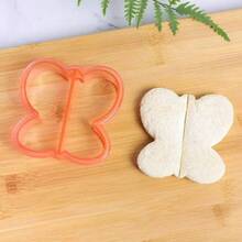 1/2/3/4 Pcs Dinosaur Sandwich Cutter Set, Kids Plastic Bread Mold, Bento Lunch Accessories, Toast Cutter, Suitable For School Lunch, DIY Cute Sandwich Making Tools - Multicolor - View 8