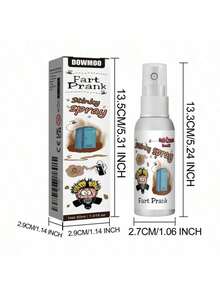 1pc Mischievous Fart Spray,Long-Lasting Fart Smell Liquid Spray,Pressure Relieving And Humorous Toy Props,Necessary For April Fool's Day (Packaging Pattern Random),Prank Test,Glad,April Fools Day,Random Things,Fart Whistle,Shock Pen Prank - Multicolor - View 3