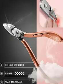 30 件经典美甲和修脚工具套装，包括指甲钳、角质层钳、镊子、指甲锉和不锈钢角质层推刀 - 无香美甲和修脚套装