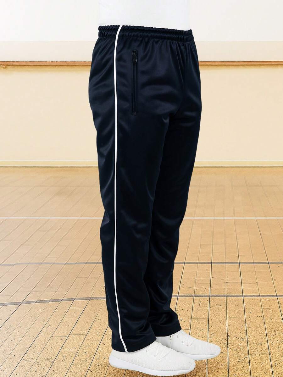 Pantalón Deportivo Pants Uniforme Escolar Sport Tock Talla 4 A 16 - Azul Marino - Ver 1