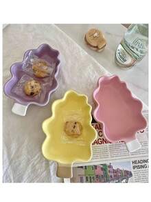 Platos de cena con diseño de árbol de Navidad extra grandes, moldes para hornear, bandejas de frutas, bandejas de postres y desayuno, bandejas para comida y pasteles de fiesta de Navidad, regalos de Navidad. - Multicolor - Ver 3