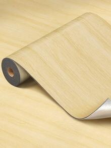 1 Roll 118 Inch/300cm Thick Self-Adhesive Vinyl Flooring, Wood Grain Waterproof And Wear-Resistant, Suitable For Any Room, Easy DIY Flooring, Light Wood Grain, Minimalist Home Decor, Home Decor, Spring Decorations, Add Vitality To Your Home, Holiday Decor Stickers, Birthday Graduation Wall Decor, Bedroom Decor, Home Decor, Living Room Wallpaper, Floor Tiles, Self-Adhesive Floor Tiles, Removable, Living Room Decor, Kitchen Decor - Multicolor - View 17