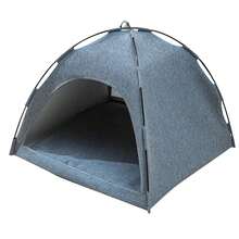 Tent Bed Large Space Breathable Comfortable Washable Pet Tent House Pet Dog All Seasons S Size Tent Bed Tent - A - Xem 13