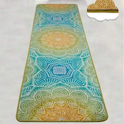 Made In Turkey – 60x200 Cm Yoga Mat | Washable, Non-Slip Fitness & Pilates Mat | Comfortable & Durable For Home Workouts