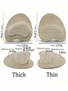 4 unidades (2 pares) / 2 unidades (1 par) de protetores de antepé para sandálias femininas, adesivos antiderrapantes para sapatos de salto alto, adesivos autoadesivos para cuidados com os pés dentro dos sapatos, ideais para viagens, esportes, atividades ao ar livre, cintos, adesivos, camisetas com corações para o Dia dos Namorados, decoração de corações para o Dia dos Namorados, suéteres de tricô, desfiles de Páscoa, celebrações da primavera, isolamento térmico, Dia das Amigas, cachorrinhos, carnaval, decorações de festa, sapatos, itens para primavera/verão, presentes para madrinhas, praia, itens fofos, presente para o Dia das Mães, decoração de quarto, jardim, decoração de cozinha, verão, praia, decoração de quarto, macio, formatura. - Multicolorido - Ver 5
