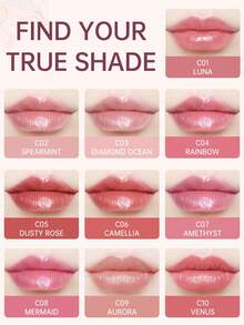 CATKIN 变色润唇膏，超级保湿天然润唇霜，富含维生素E，滋养干裂双唇 C08 美人鱼 - C08 Mermaid - 查看 11