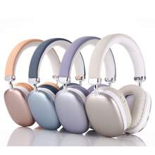 Wireless Headphones, Adjustable & Comfortable Headphones,Bluetooth 5.3 Headband - 淡紫色 - 查看 4