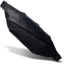 Trekking Bag - PU Leather Model (Black (black Line Zipper) - View 2