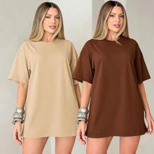 Max Plain Simple Knit Fabric Jacket - 米色 - 查看 2