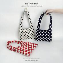 Women Shoulder Bags - 白色圓點 - 查看 4