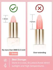 CATKIN Shiny Lip Gloss Color Changing Lip Balm, Super Moisturizing Natural Lip Balm With Vitamin E, Nourishing Dry Cracked Lips, C13 Starry Sea - C13 Sea Of Stars - 查看 8