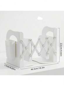 可调节防滑桌面书架，适合存放厚重书籍，可扩展书籍存储，重型书柜，适合办公室、家庭和学校使用