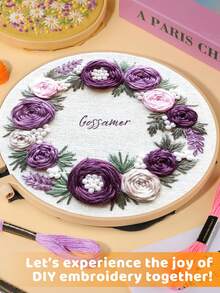 1 Set Of 10pcs Embroidery Floss, 8m/Pc Cross Stitch Thread, Handmade Embroidery Yarn Suitable For Various DIY Embroidery Sewing Projects