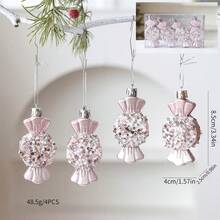 Spruce Up Your Christmas Tree With These Festive Hanging Decorations In Pretty Pastel Shades - Mint Green - View 7