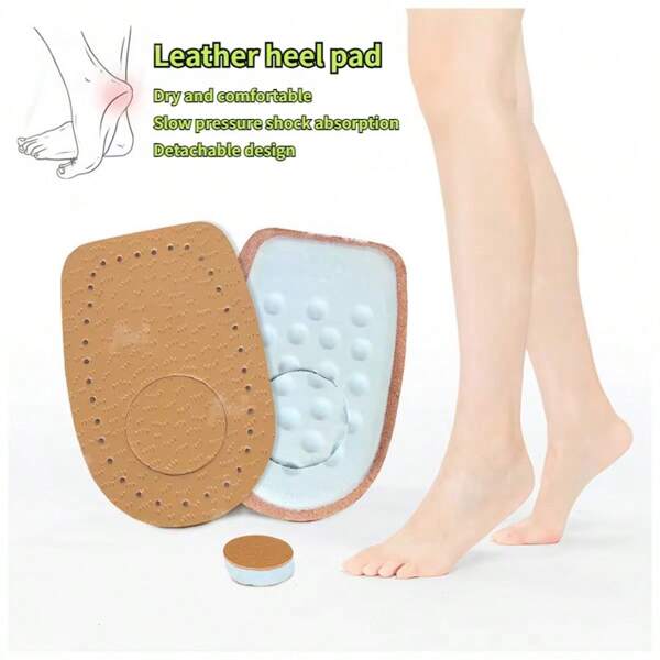 Cojín de tacón, plantillas de inserción para tacones altos que alivian el dolor de pies, insertos suaves que protegen los pies, soportes para zapatos para hombres y mujeres
