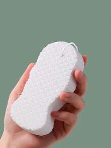 1块装去角质海绵、擦洗海绵、沐浴海绵，鱼鳞纹3D沐浴海绵，沐浴过程中不会伤害肌肤。高密度印花沐浴海绵。淋浴配件，沐浴海绵工具。（由于批次不同，海绵上的印花方向可能有所不同） - 彩色 - 查看 16