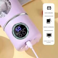 Akane 700毫升便携式搅拌机，适用于榨汁和制作冰沙，配备12片不锈钢刀片 | USB充电，多档速度控制 | 50瓦功率，小巧便携 | 防漏