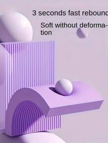 1 szt. Wytrzymała, elastyczna podkładka, bardzo gruba, antypoślizgowa podkładka równoważąca, wysokoelastyczna mata z pianki NBR do ćwiczeń stabilności, joga, pilates (45*20*2 cm, kolor losowy) - Wielokolorowe - Zobacz 4