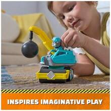 Spin Master ​ Engineering Vehicles Play Set - 5+ Construction Trucks With Matching Dog Figures (3+ Years Kids Toy, Choking Hazard For Under 3)​​